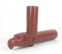 Authentic Native American catlinite pipestone eagle pipe by Lakota Alan Monroe