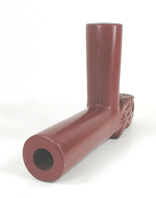 Authentic Native American catlinite pipestone effigy Eagle Pipe by Lakota artist Alan Monroe