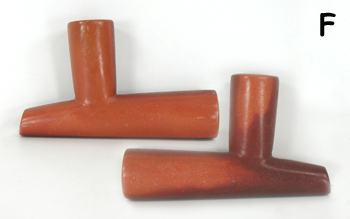Authentic Native American sacred catlinite pipestone pipe by Lakota artist Alan Monroe