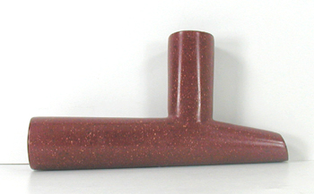 Authentic Native American sacred catlinite pipestone pipe by Lakota artist Alan Monroe