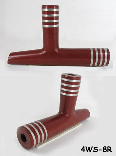 Authentic Native American catlinite pipestone four winds T pipe by Lakota Alan Monroe