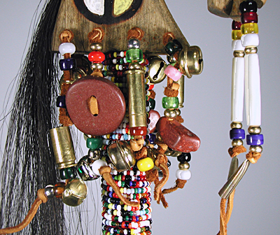 Authentic Native American horse spirit Dance Rattle by Lakota Alan Monroe