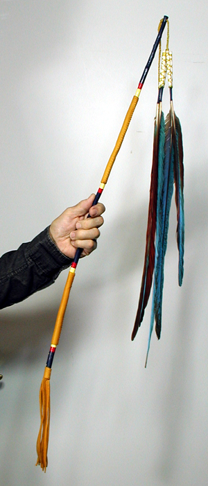 Authentic Native American Peyote Staff by Lakota Rose Little Thunder