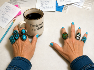 thrumming fingers awaiting word from submission to publisher