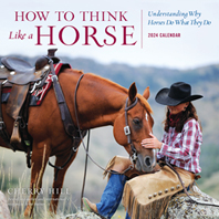 2024 Calendar How to Think Lke a Horse by Cherry Hill