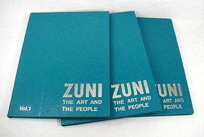 Zuni the Art and the People - three volume book set