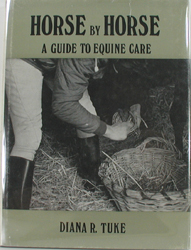 used hardbound book - Horse by Horse - A Guide to Equine Care