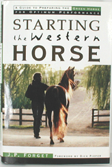 new hard bound book - Starting the Western Horse
