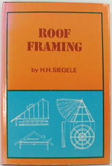 used vintage hardbound book - Roof Framing