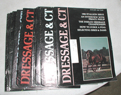 Dressage and CT 1982 - 11 issues