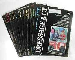 Collectible Dressage and Combined Training magazines