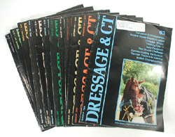 Collectible Dressage and Combined Training magazines