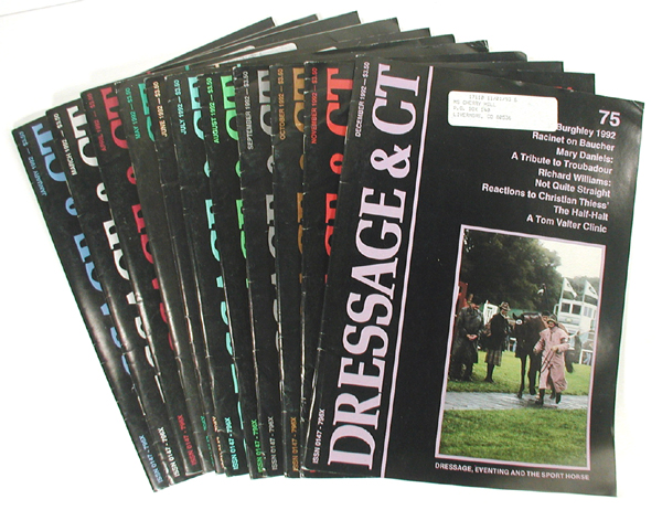 Collectible Dressage and Combined Training magazines