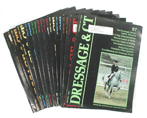 Collectible Dressage and Combined Training magazines