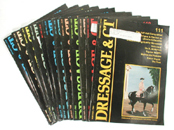 Collectible Dressage and Combined Training magazines