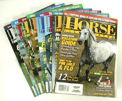 Collectible Vintage Horse Illustrated magazines