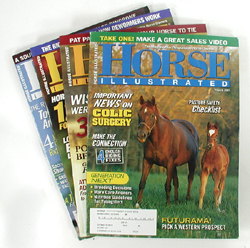 Collectible Vintage Horse Illustrated magazines