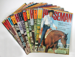 Collectible Vintage Horseman magazines