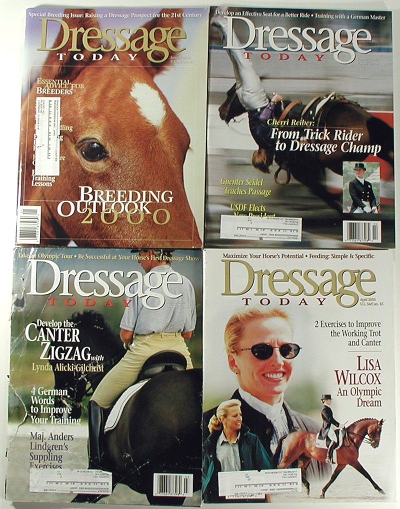Dressage Today - vintage horse magazines from 1999