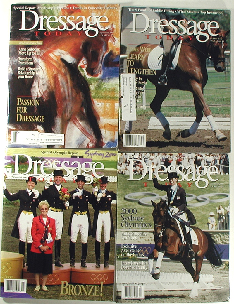 Dressage Today - vintage horse magazines from 1999