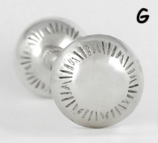 Navajo sterling silver baby rattle G by Monica Scott