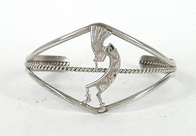 NOS Vintage Kokopelli sterling silver bracelet new old stock 