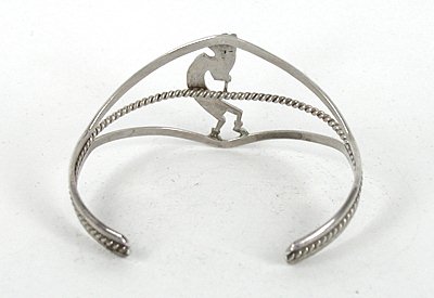 NOS Vintage Kokopelli sterling silver bracelet new old stock 
