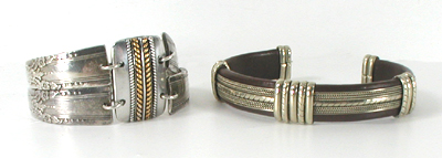 bargain barn lot of two bracelets