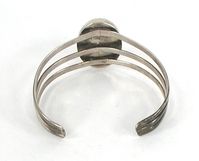 sterling silver and turquoise bracelet 6 3/4 inch