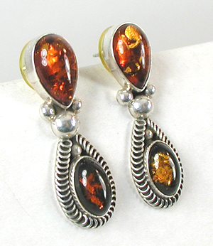 Amber Marquis Post Earrings main image 1