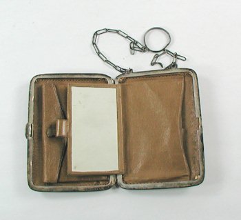 Vintage sterling silver ball purse