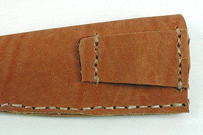 Vintage Antler handle Chef's Knife with Sheath