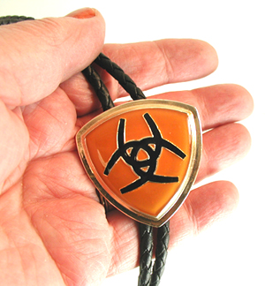 bargain barn horseshoes bolo tie