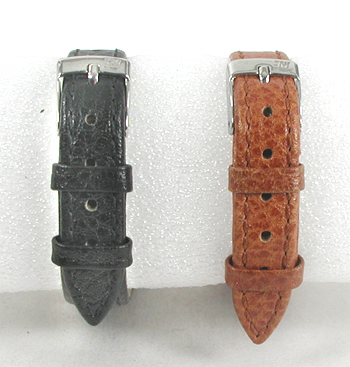 leather watch band with conchos and quartz watch size 5 to 6 1/2 inch