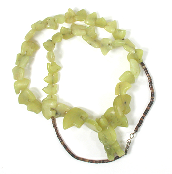 Stacked Bear necklace 26 inches long