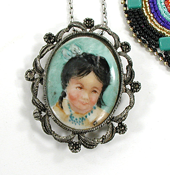 lot of three bargain necklaces, no missing or broken pieces