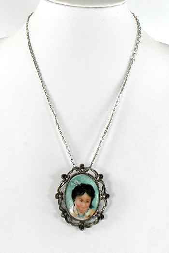 lot of three bargain necklaces, no missing or broken pieces