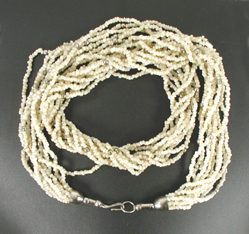 ten strand bead necklace 27 inches long