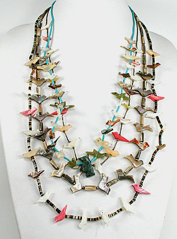 lot of Four bargain necklaces, no missing or broken pieces