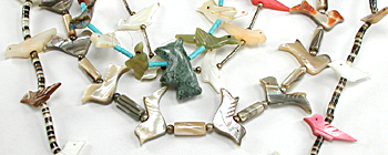 lot of Four bargain necklaces, no missing or broken pieces