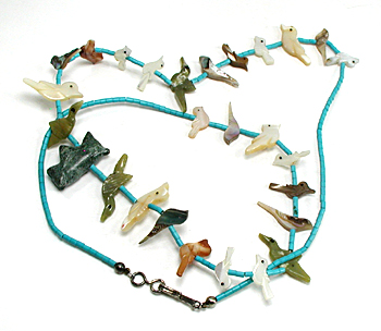 lot of Four bargain necklaces, no missing or broken pieces