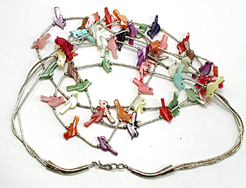 lot of Four bargain necklaces, no missing or broken pieces