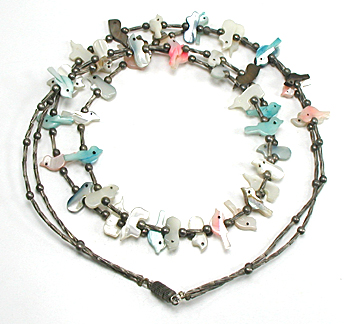 lot of Four bargain necklaces, no missing or broken pieces