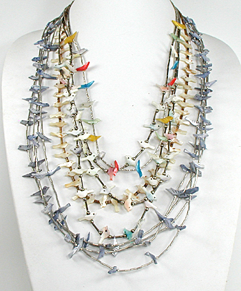 lot of Four bargain necklaces, no missing or broken pieces