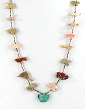 Animal fetish necklaces