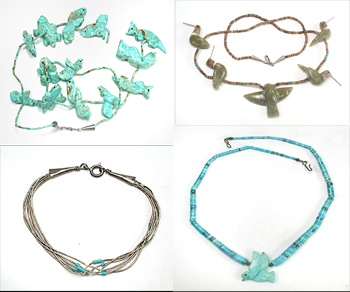 lot of four damaged items with minor damage for crafts
