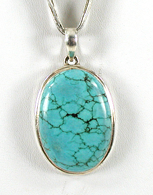 Bargain Barn lot of 5 necklaces including sterling silver 10-strand liquid silver and turq