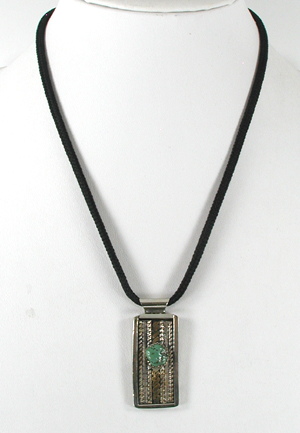 Bargain Barn lot of 5 necklaces including sterling silver 10-strand liquid silver and turq