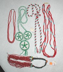 Bargain Barn lot of five beaded necklaces
