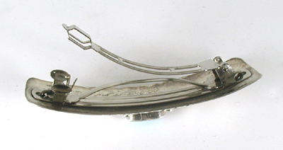 Sterling Silver and  turquoise barrette